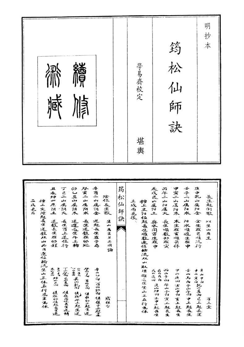 风水古籍《筠松仙师诀》(图1)