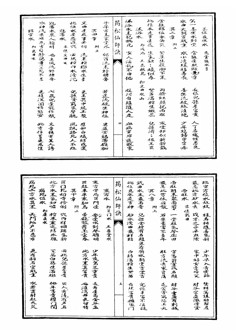 风水古籍《筠松仙师诀》(图3)