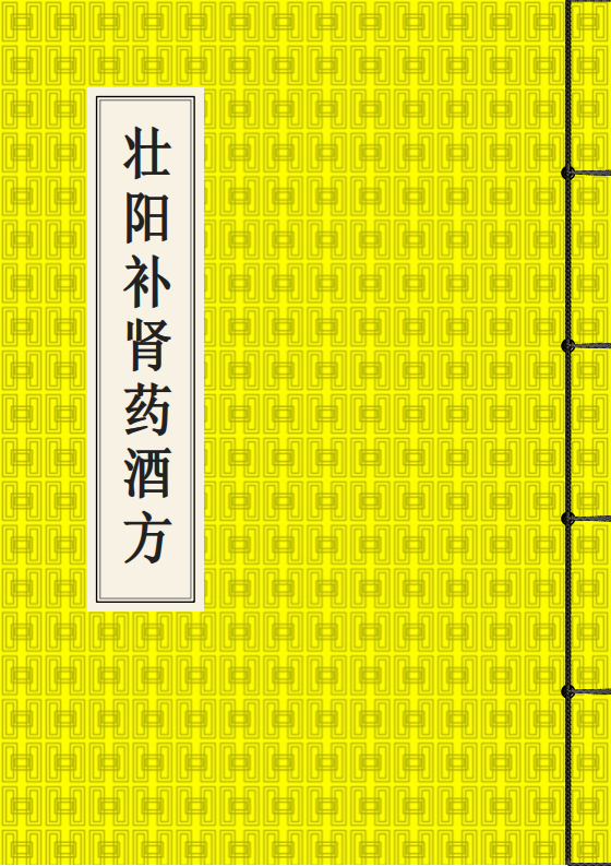 中医方书书籍《壮阳补肾药酒方》(图1)