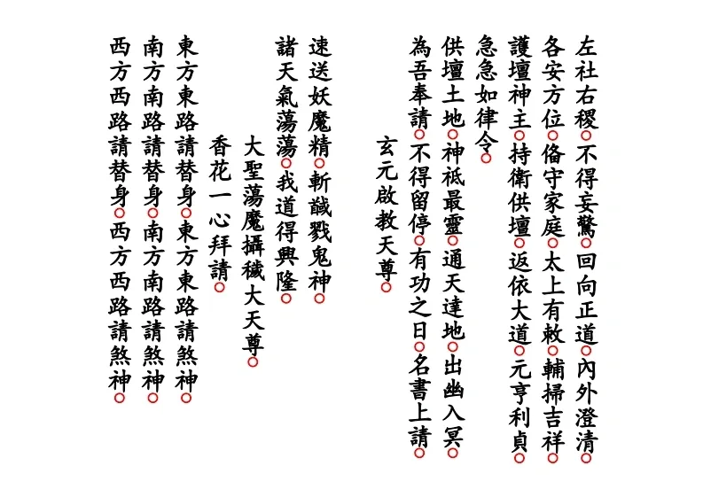 道家科仪书籍《正一送替身神煞科》(图3)