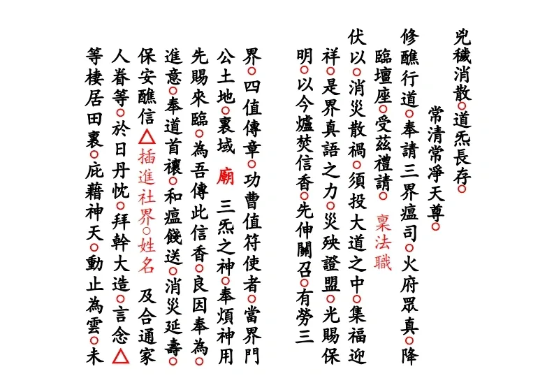 道家科仪书籍《正一送瘟科》(图4)