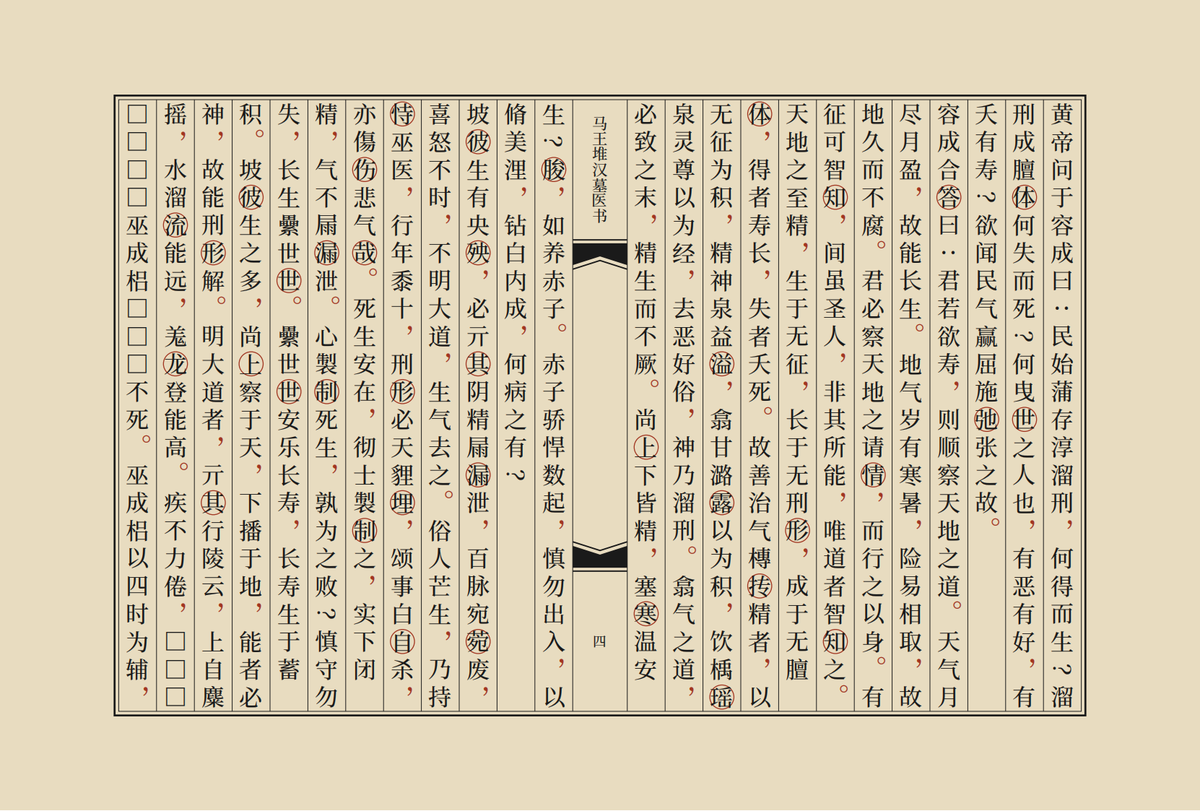中医书籍《马王堆汉墓医书》(图5)