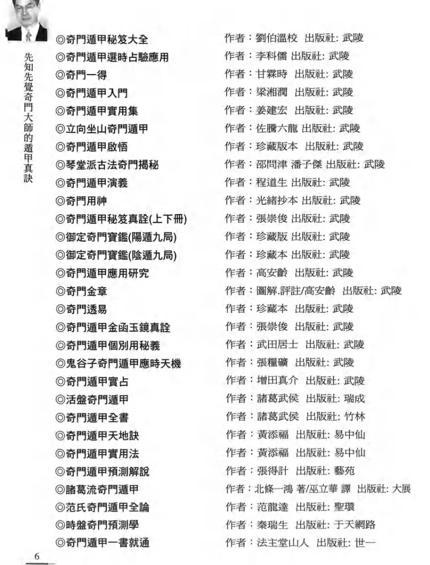 奇门书籍《先知先觉奇门大师的遁甲真诀》李凤源(图8)