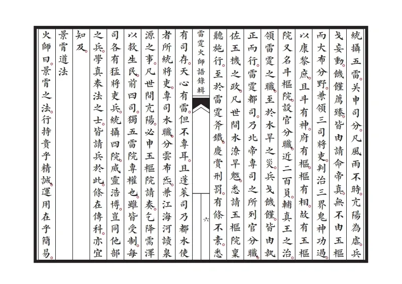 道家科仪书籍《新刊雷霆火师语录辑》(图7)
