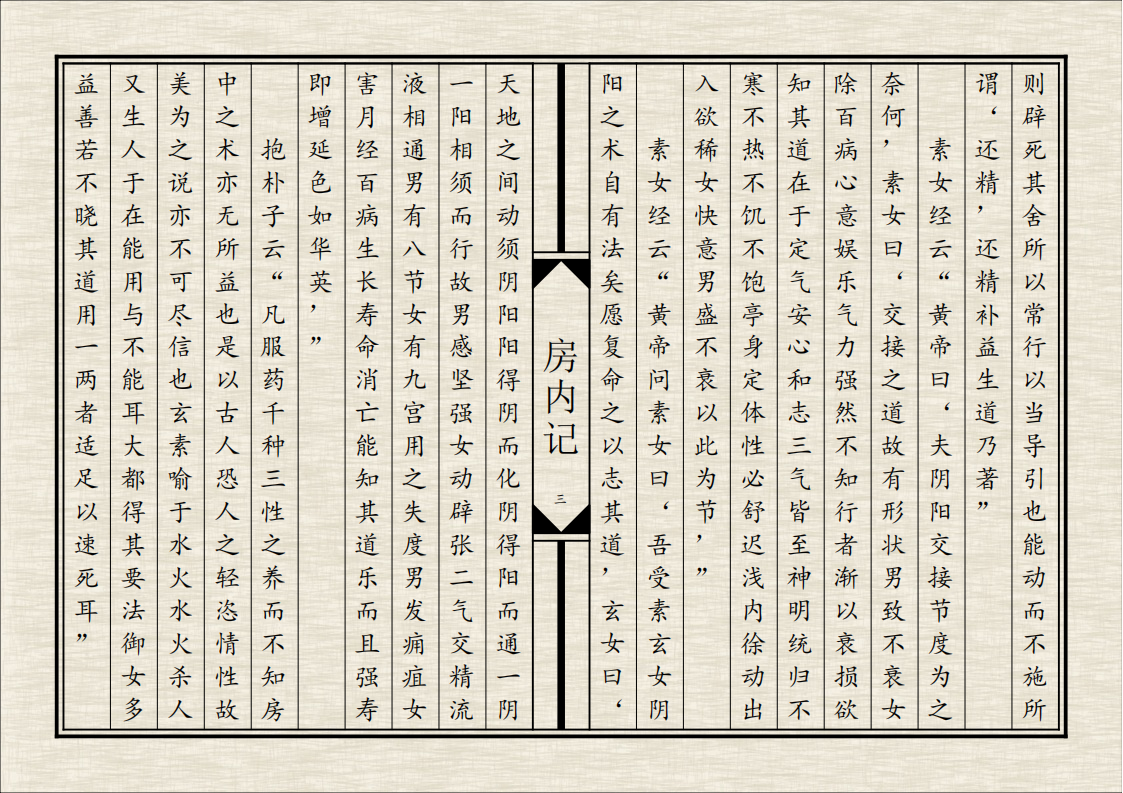中医养生书籍《房内记》 (图4)