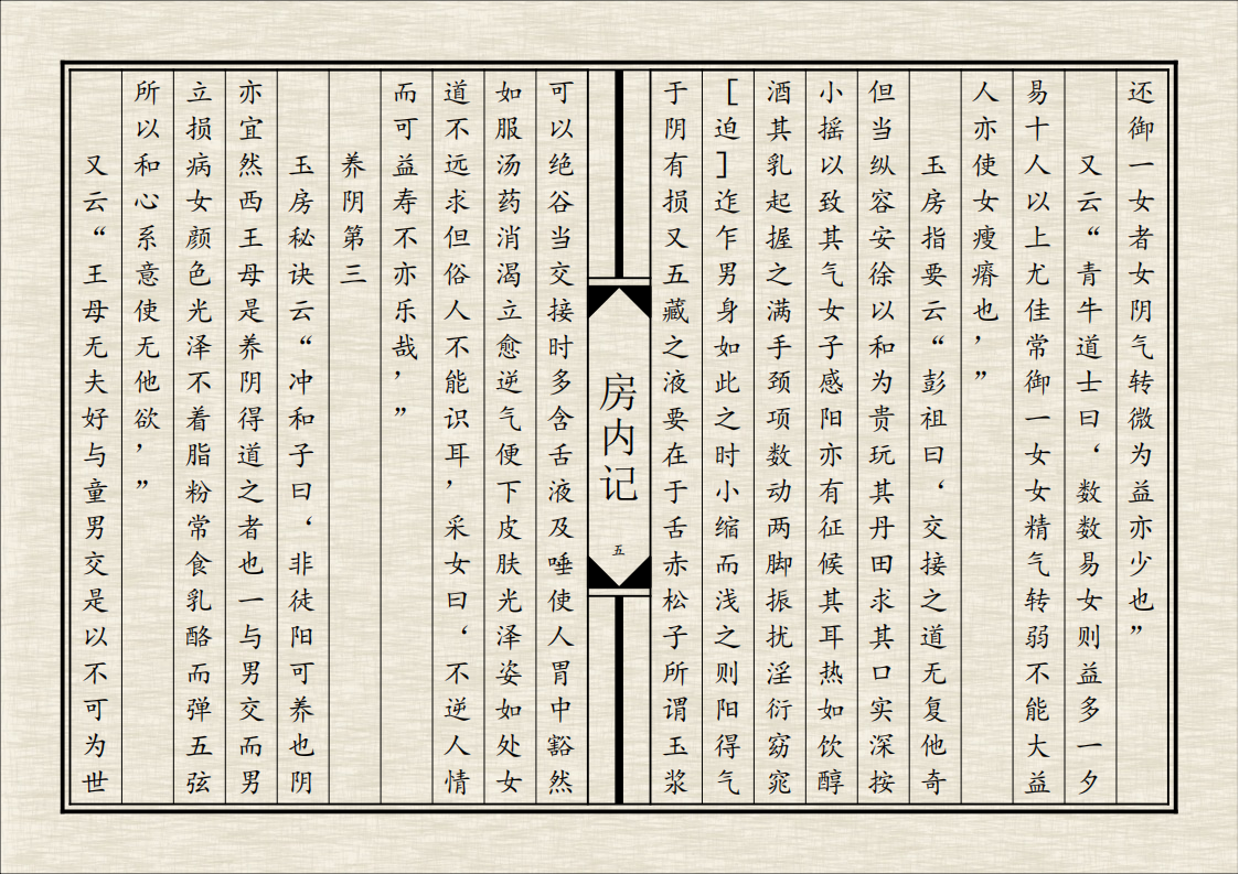中医养生书籍《房内记》 (图6)