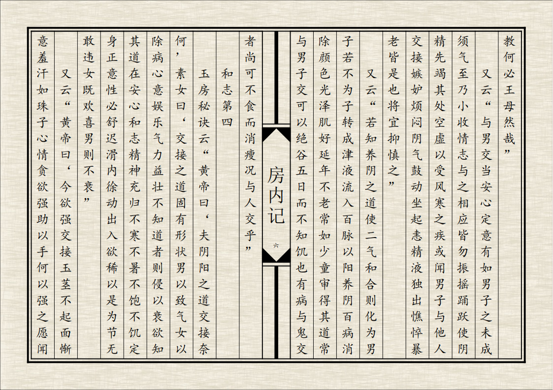 中医养生书籍《房内记》 (图7)
