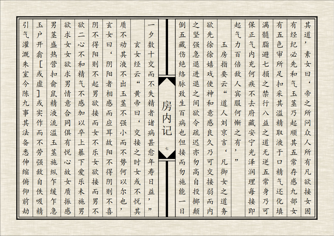 中医养生书籍《房内记》 (图8)