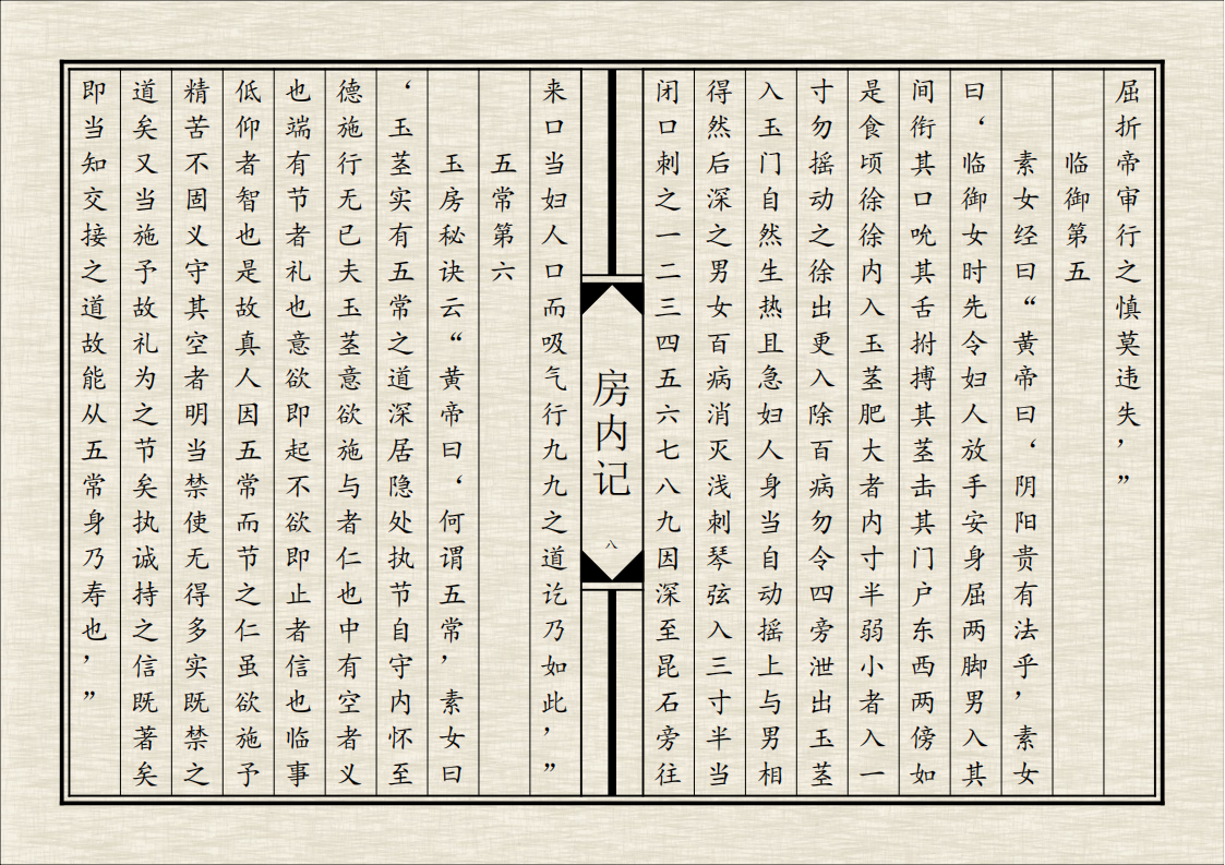 中医养生书籍《房内记》 (图9)