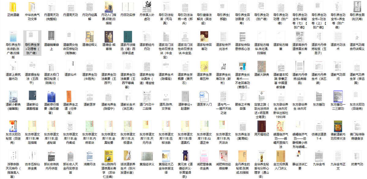 298本道家修真养生书籍大全(图2)