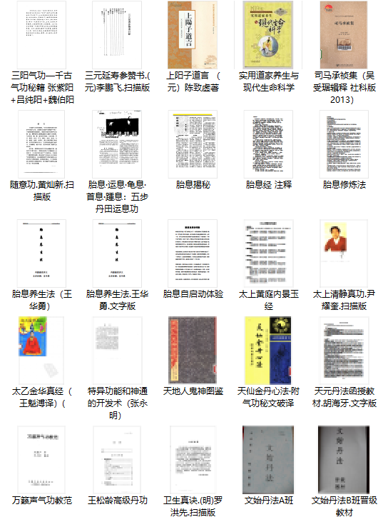 298本道家修真养生书籍大全(图9)