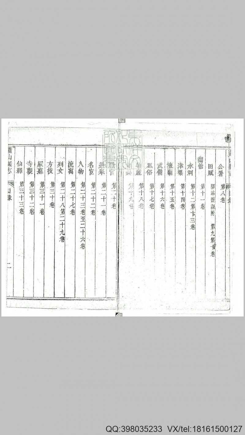萧山县志四十卷　乾隆十六年刊本(图2)