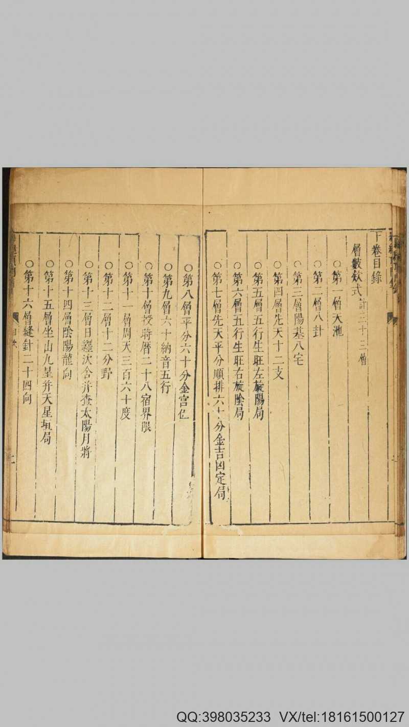 新镌徐氏家藏罗经顶门针.上下卷.附简易图解.鄙(图4)