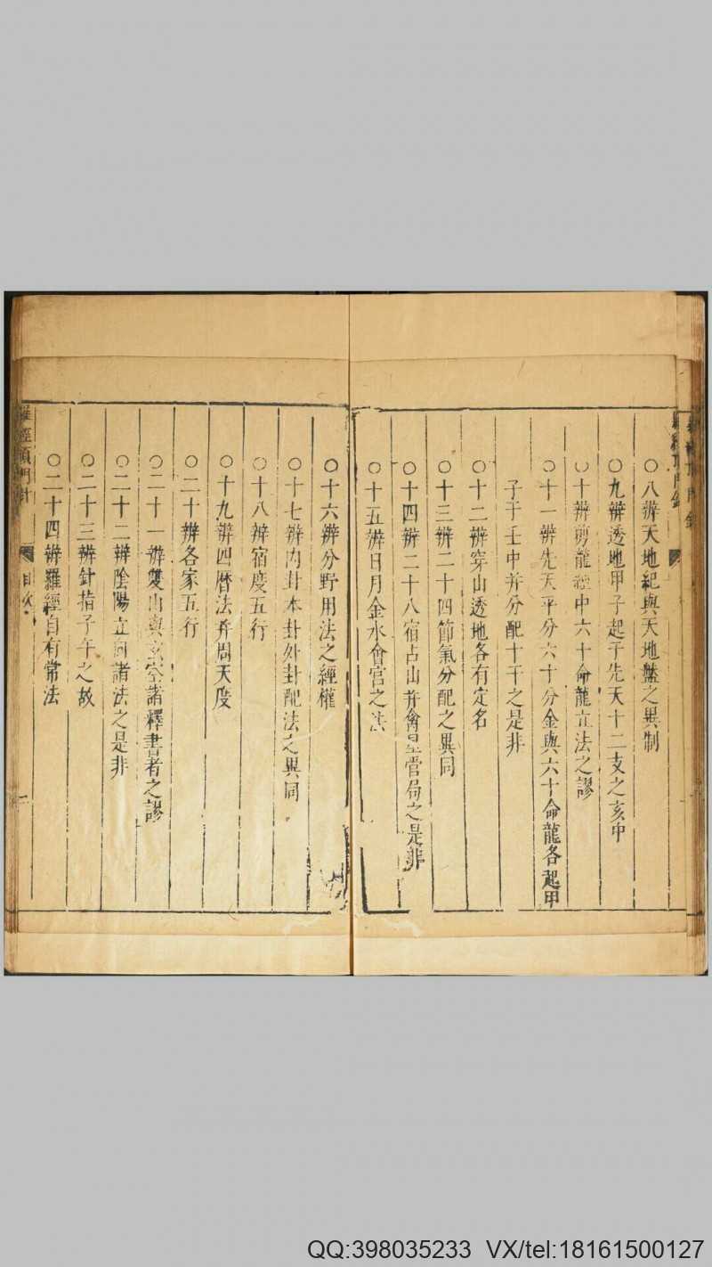 新镌徐氏家藏罗经顶门针.上下卷.附简易图解.鄙(图5)