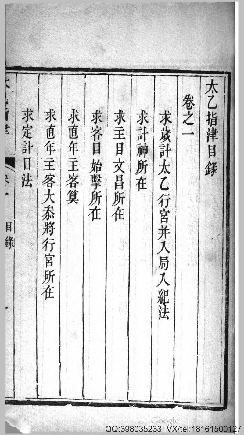 太乙指津 四卷.吕士清参订(图2)