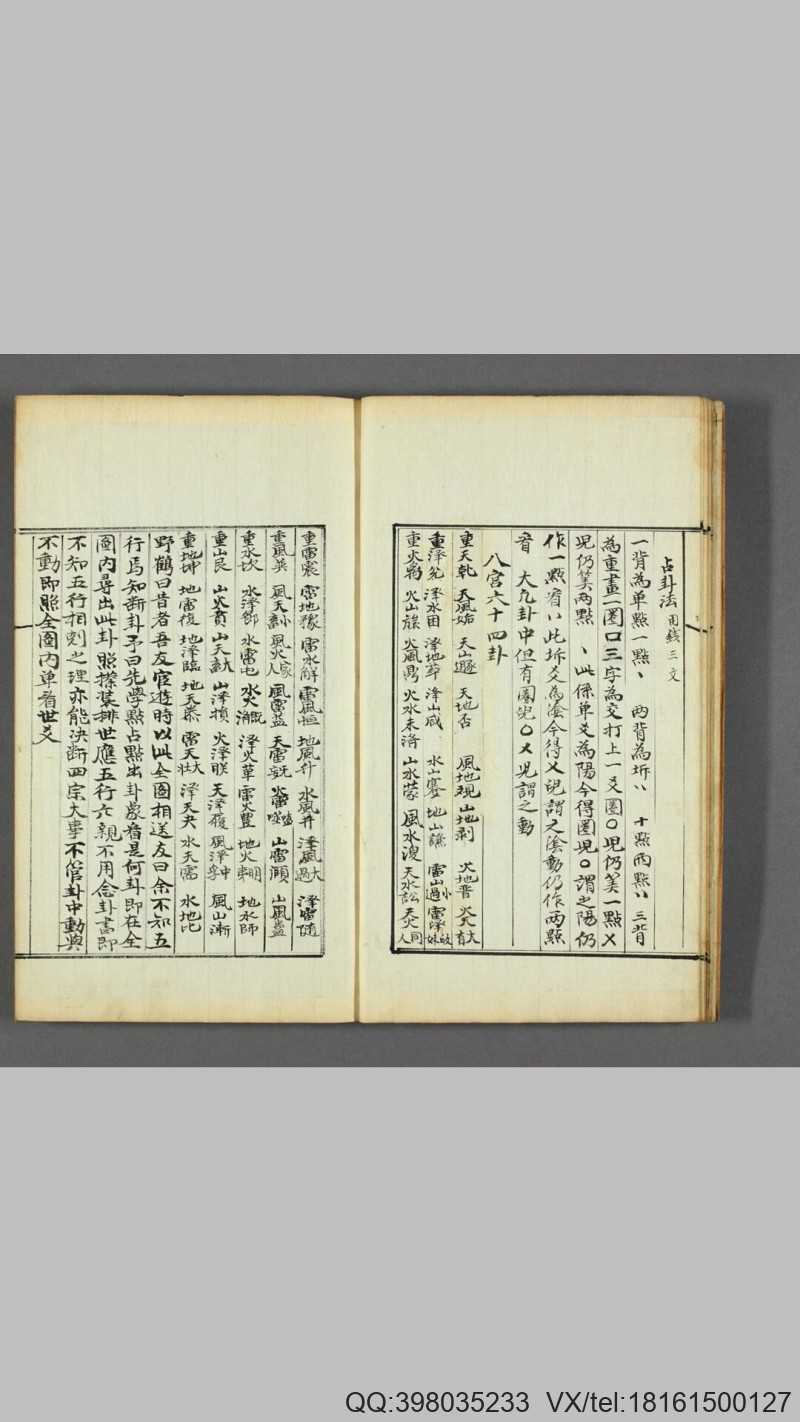 占卜古籍《增删卜易》春夏秋冬4册(图4)