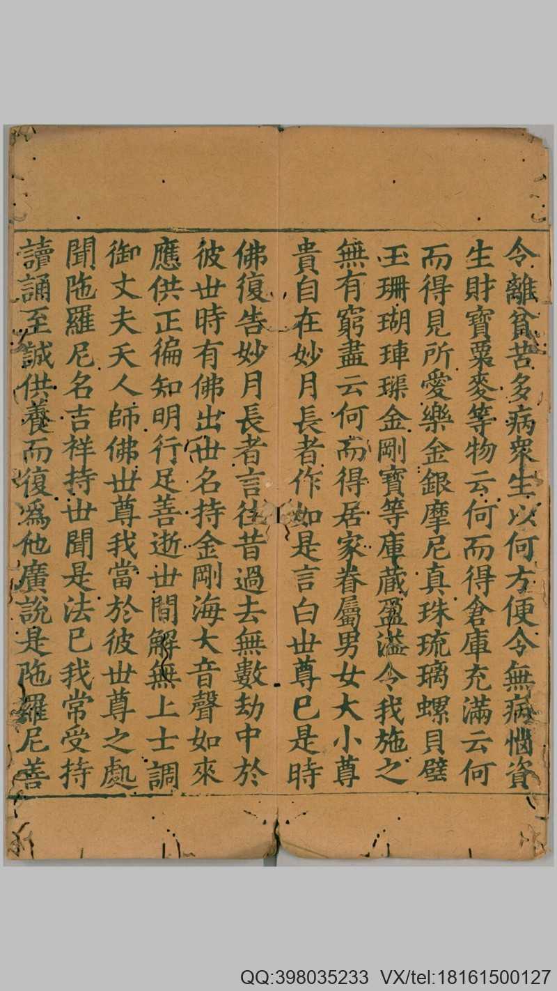 佛说大乘圣吉祥持世陀罗尼经.1卷.宋释法天译.宋(图3)