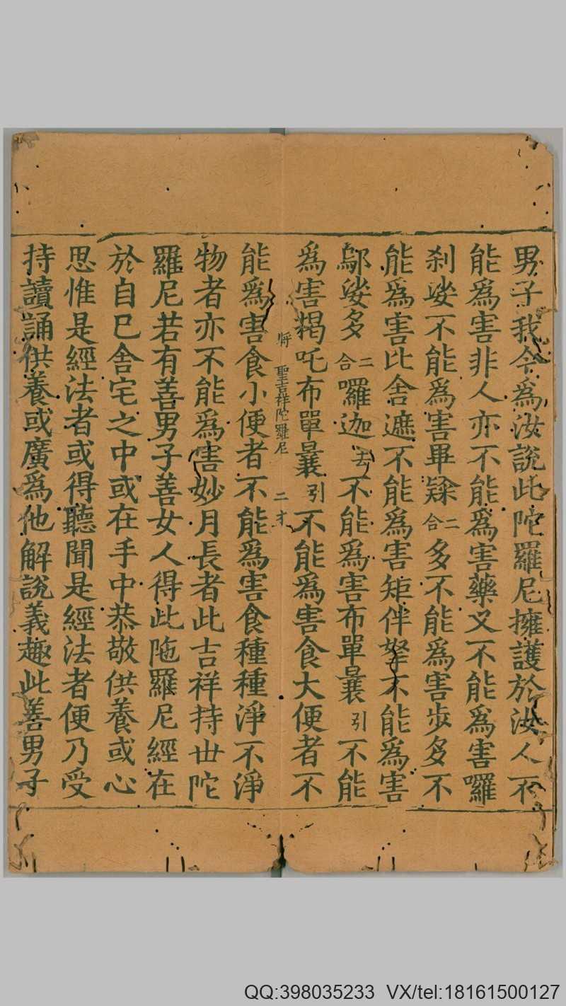 佛说大乘圣吉祥持世陀罗尼经.1卷.宋释法天译.宋(图4)