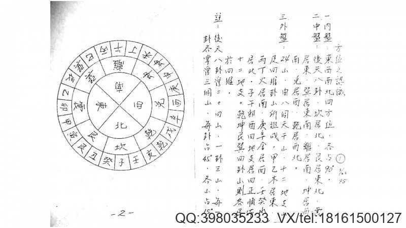 罗经分解使用精典（手抄本）(图3)