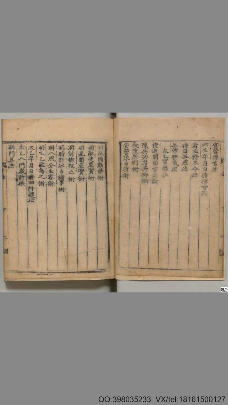 朝鲜兵学风水手抄本《演机新编》(图4)