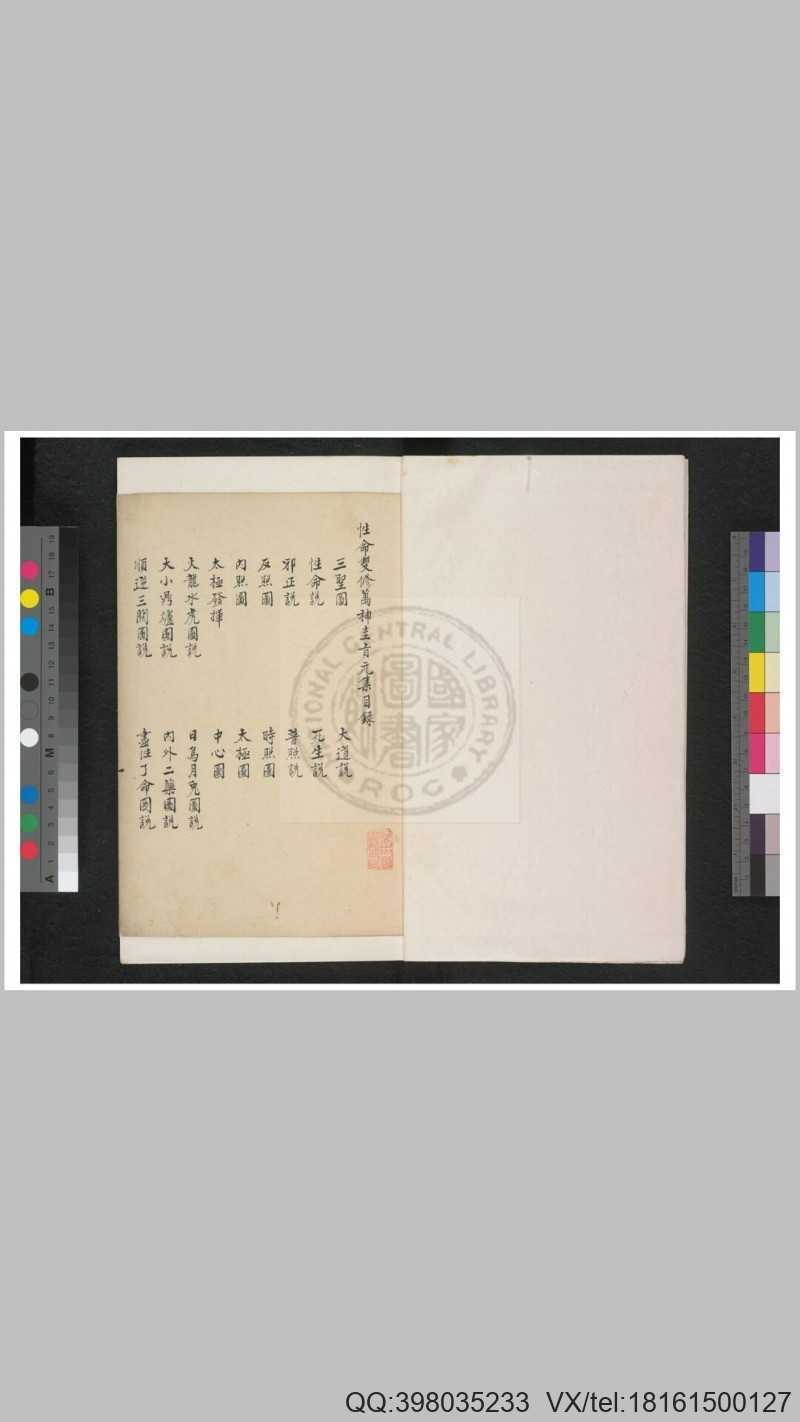 性命双修万神圭旨 四卷 旧钞本(图1)