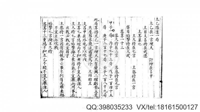 太乙遁局 24册  不分卷  明蓝格钞本(图4)