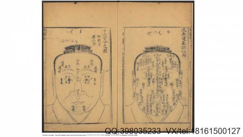 新刻麻衣相神异赋 一卷  图一卷  附 金锁赋一卷(图3)