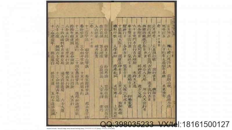 三订历法玉堂通书 10卷首1卷 明 崇祯16年(图3)