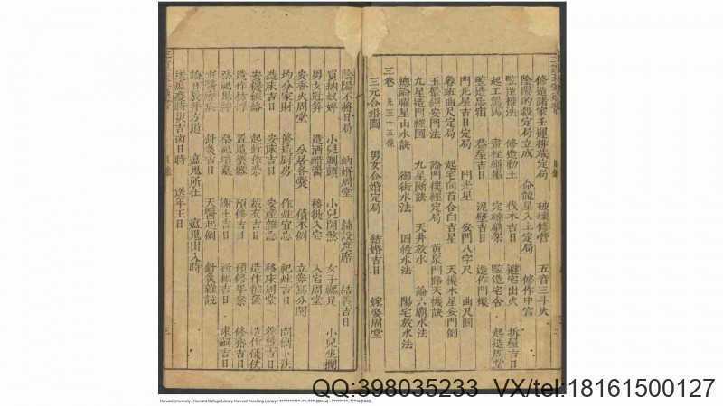 三订历法玉堂通书 10卷首1卷 明 崇祯16年(图4)