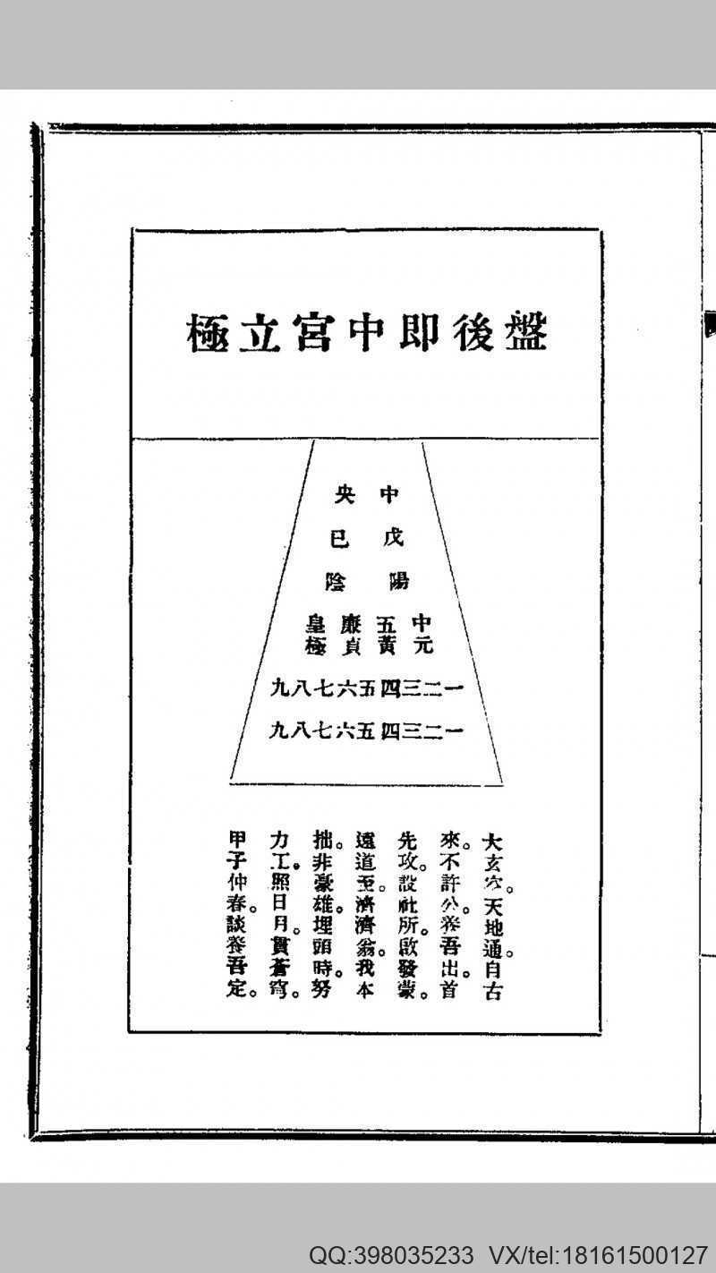 谈氏三元地理大玄空实验(图6)