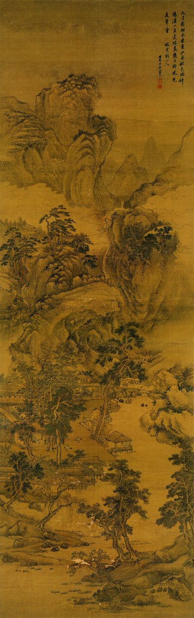 清_王翚_仿黄鹤山人山水_(10265×32705 – 426dpi)(图1)