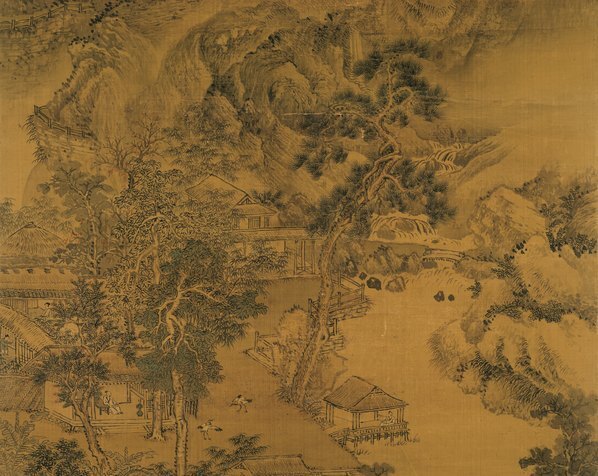 清_王翚_仿黄鹤山人山水_(10265×32705 – 426dpi)(图4)