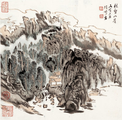 近代_陆严少_蒙象册_4_(4028×3977 – 72dpi)(图1)