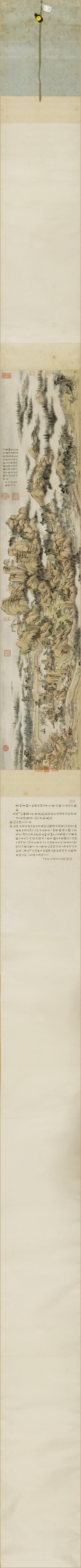 清_钱维城_师林全景全图_(61553×3200 – 300dpi)(图1)
