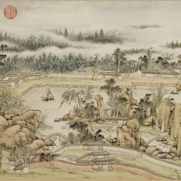 清_钱维城_师林全景全图_(61553×3200 – 300dpi)(图2)