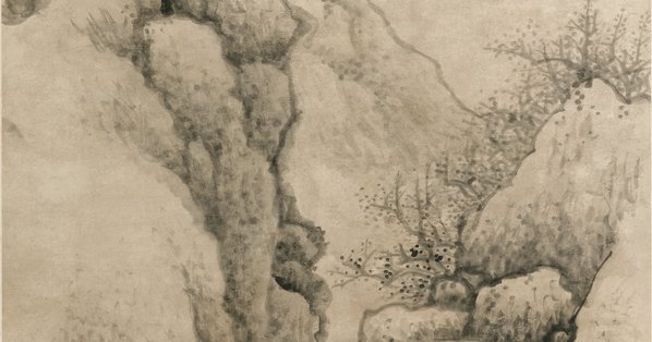 清_龚贤_山水图_纸_(10009×21005 – 450dpi)(图3)