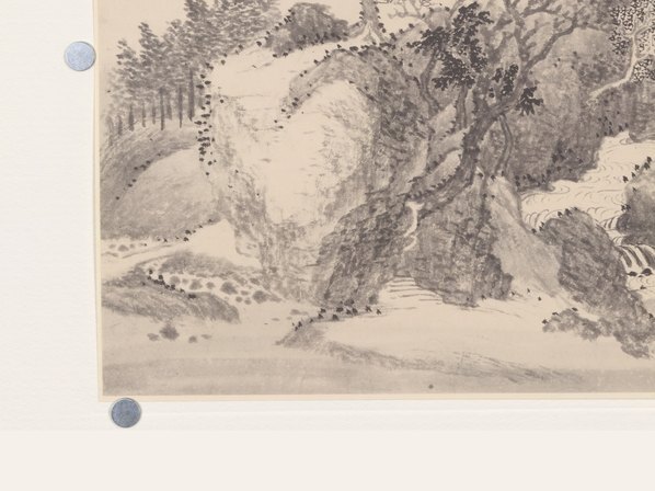 清_恽寿平_王翚花卉山水合册_111_(6736×5049 – 350dpi)(图4)