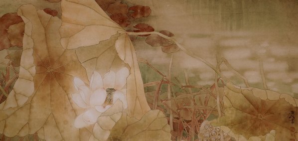近代_佚名_工笔荷_(4904×9288 – 72dpi)(图2)
