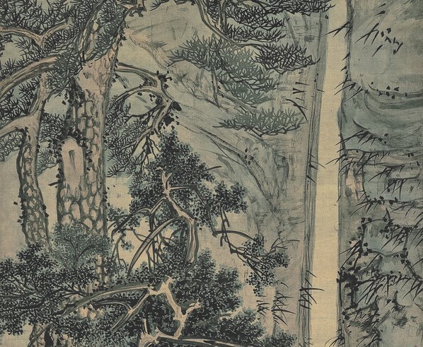 明_文徵明_古木寒_(7004×23031 – 300dpi)(图3)