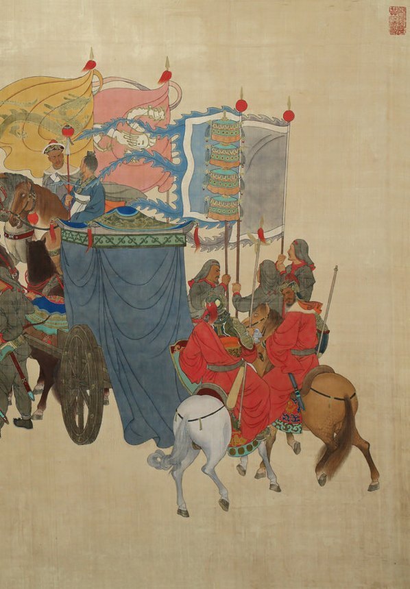 近代_范曾_文姬归汉_(10709×3858 – 72dpi)(图5)
