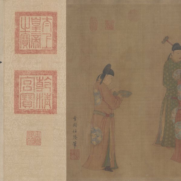 元_任仁发_张果见明皇图_(24274×7309 – 299dpi)(图2)