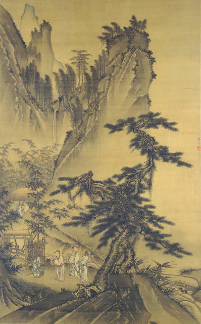 明_戴进_三顾草庐图_(4000×6431 – 300dpi)(图1)