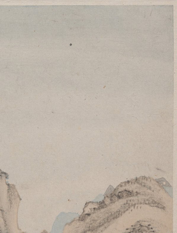 清_萧云从_山水册页_大都会_111_(3200×4205 – 300dpi)(图3)