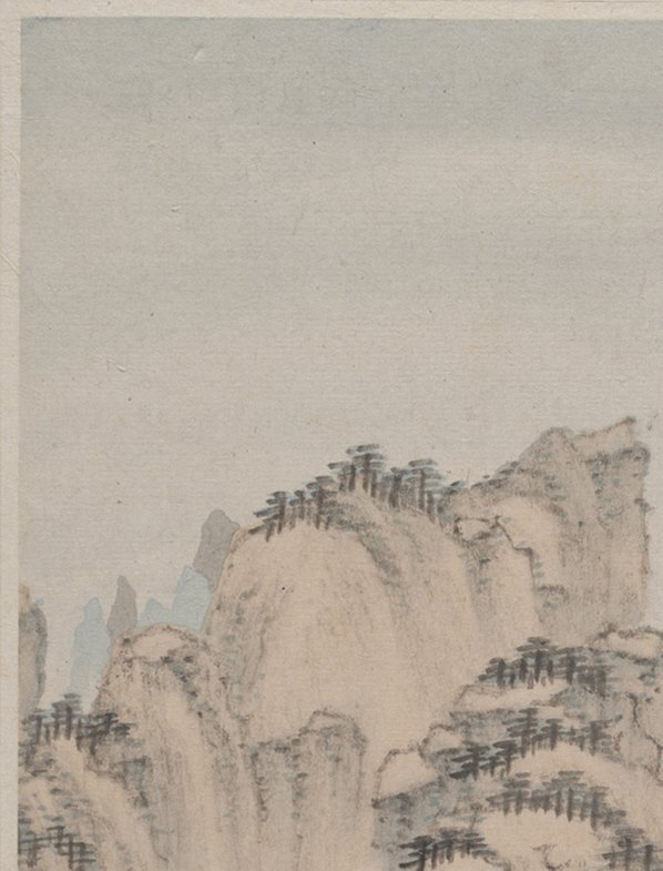 清_萧云从_山水册页_大都会_111_(3200×4205 – 300dpi)(图2)