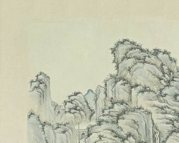 清_张若澄_燕山八景图_北京故宫_居庸叠_(5246×4189 – 300dpi)(图2)