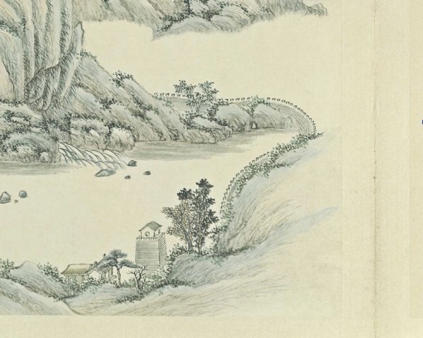 清_张若澄_燕山八景图_北京故宫_居庸叠_(5246×4189 – 300dpi)(图5)