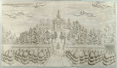 清_郎世宁_圆明园铜版画_111_(6723×3898 – 300dpi)(图1)