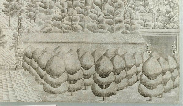 清_郎世宁_圆明园铜版画_111_(6723×3898 – 300dpi)(图5)