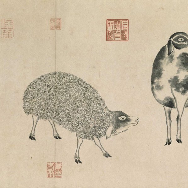 清_弘历_开泰说并三阳开泰图卷_(28473×3543 – 300dpi)(图3)