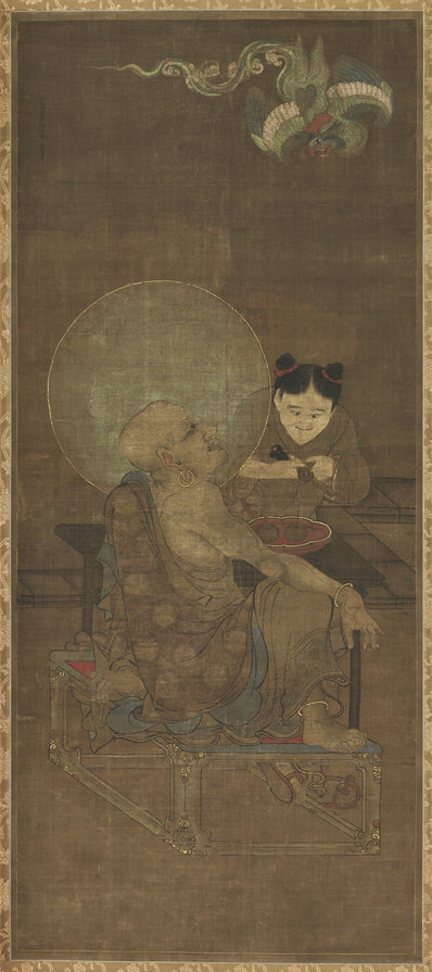 宋_金大受_十六罗汉图第十六尊者_(9000×20228 – 400dpi)(图1)